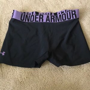 Athletic spandex shorts